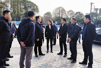 绵阳市副市长邓辉深入南宫NG28国际运业现场调研