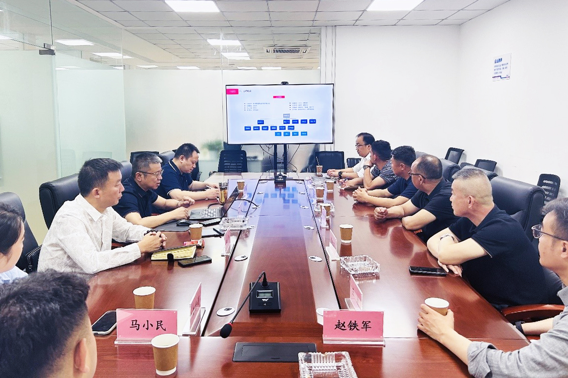 新疆新时州客运汽车站服务有限责任公司等多家公司到南宫NG28国际科技参观交流